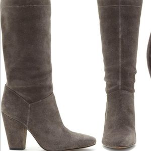 Suede boot